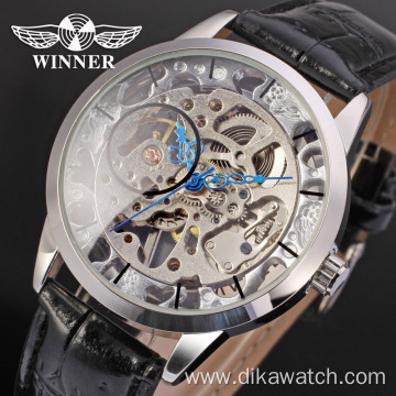 Winner Men's Fashion Casual Hollow Men Classic Business Automatic Mechanical Watch men's Watch